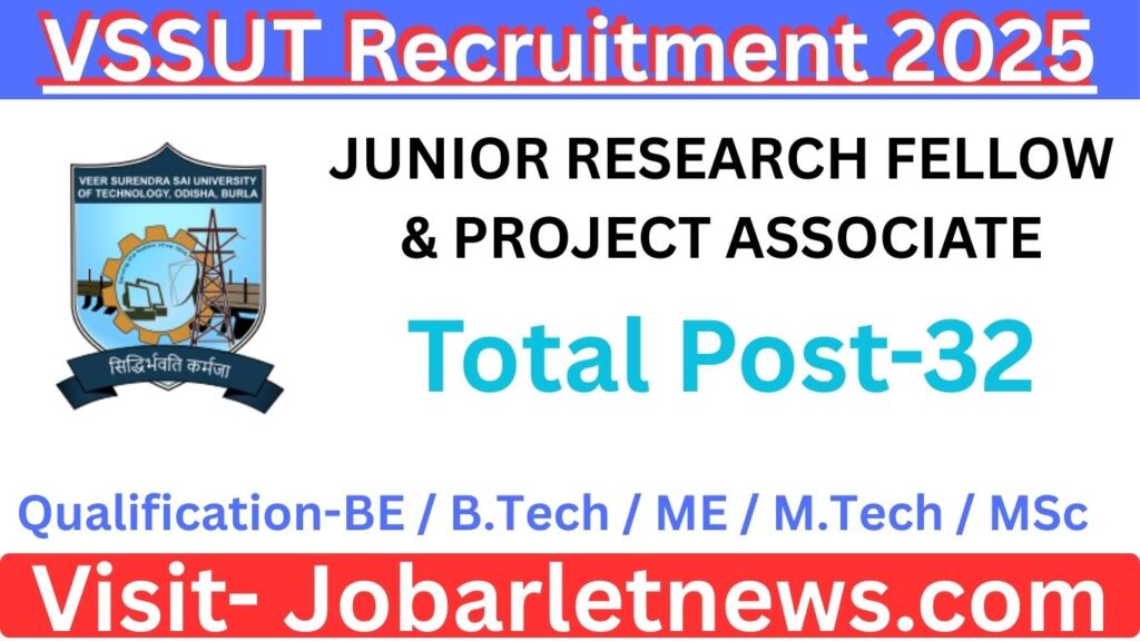VSSUT Recruitment 2025