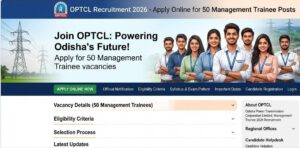 OPTCL Recruitment 2026 - Apply Online for 50 Management Trainee 1 OPTCL Recruitment 2026