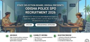 Odisha Police SPO Recruitment 2026