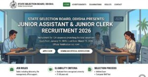 SSB Odisha Junior Assistant and Junior Clerk Recruitment 2026